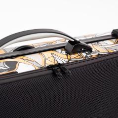 BAM ITALIA BAM CUB2018XLN CUSTODIA "HIGHTECH" CUBE OBLONG PER VIOLINO - LIMITED EDITION