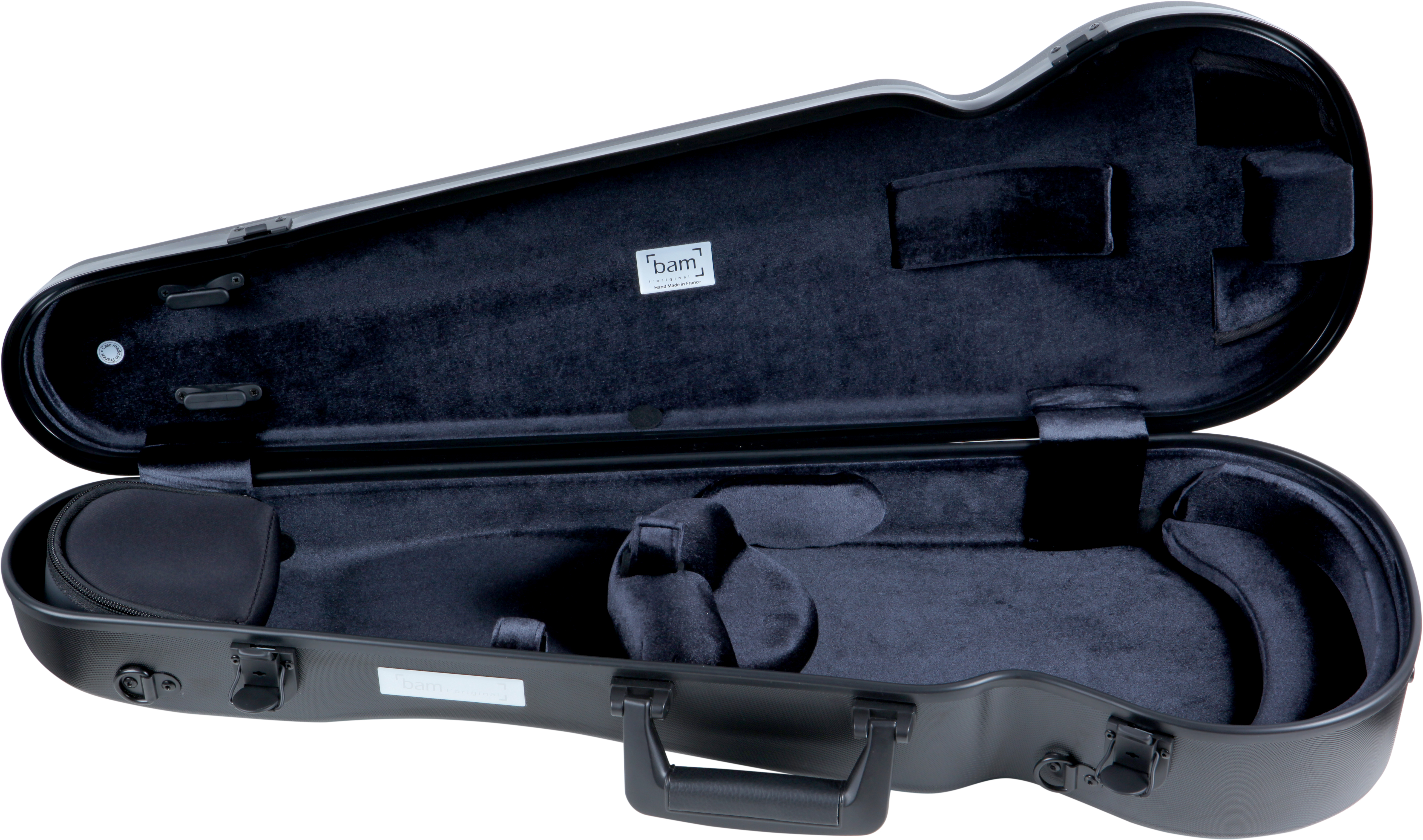 BAM ITALIA BAM OP2002XLNN CUSTODIA "HIGHTECH" L'OPERA CONTOURED PER VIOLINO - POLICARBONATO - BLACK - BLACK
