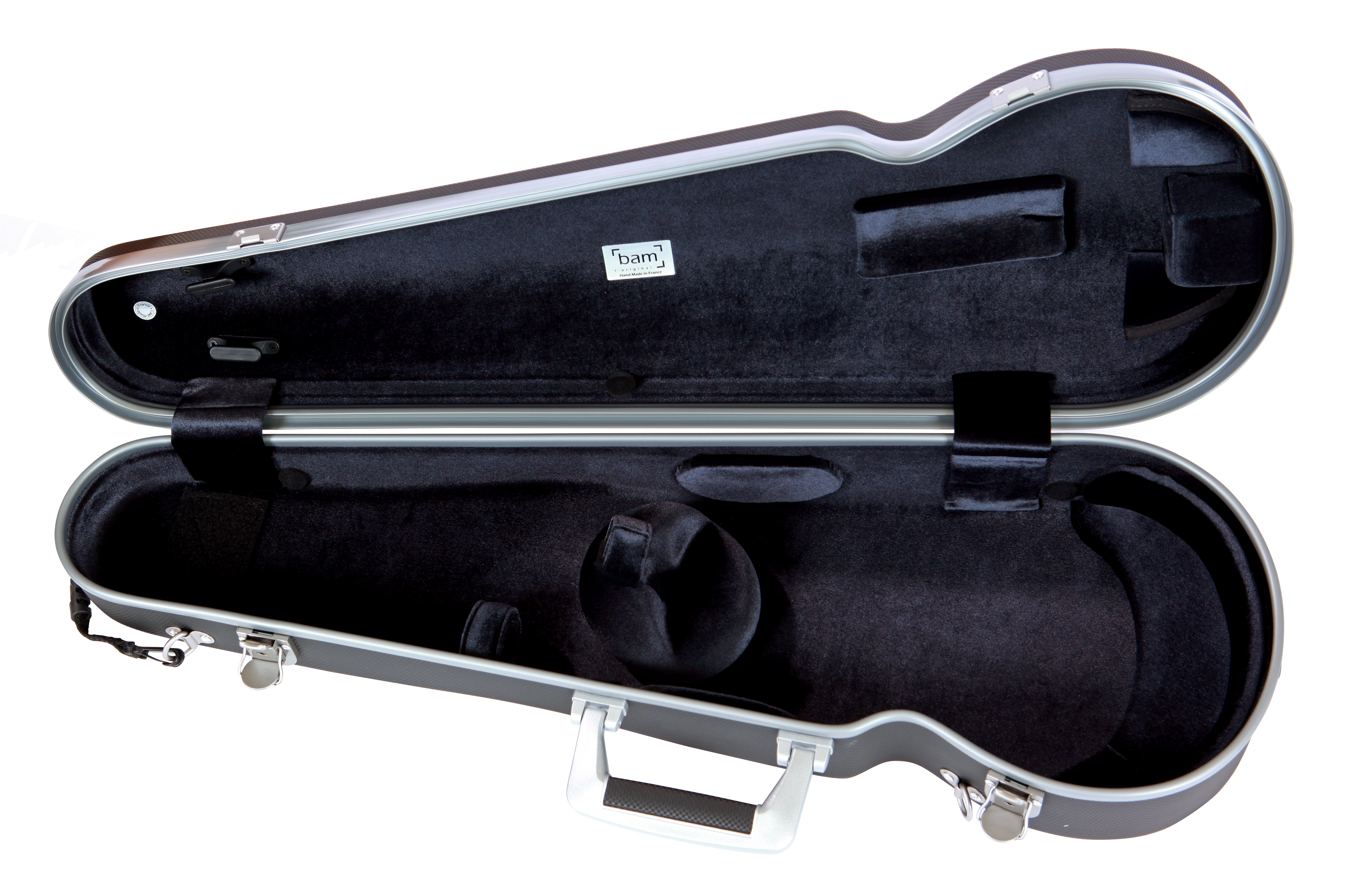 BAM ITALIA BAM PANT2002XLN CUSTODIA "HIGHTECH" PANTHER CONTOURED PER VIOLINO - BLACK