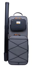 BAM ITALIA BAM PEAK2001SN CUSTODIA  "PEAK PERFORMANCE" COMPACT PER VIOLINO - BLACK & GREY