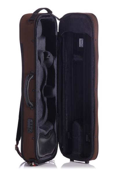 BAM ITALIA BAM SG5001SC CUSTODIA "STYLUS" SAINT GERMAIN PER VIOLINO - CHOCOLATE