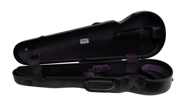 BAM ITALIA BAM SHA2002XLN CUSTODIA "HIGHTECH" SHADOW CONTOURED PER VIOLINO - BLACK