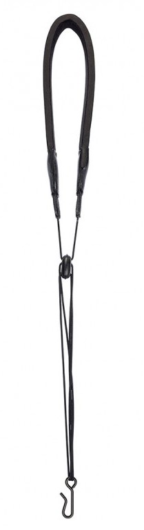 BAM ITALIA BAM ST-0022 TRACOLLA IMBOTTITA PER STRUMENTI A FIATO - GANCIO IN METALLO - NOIR