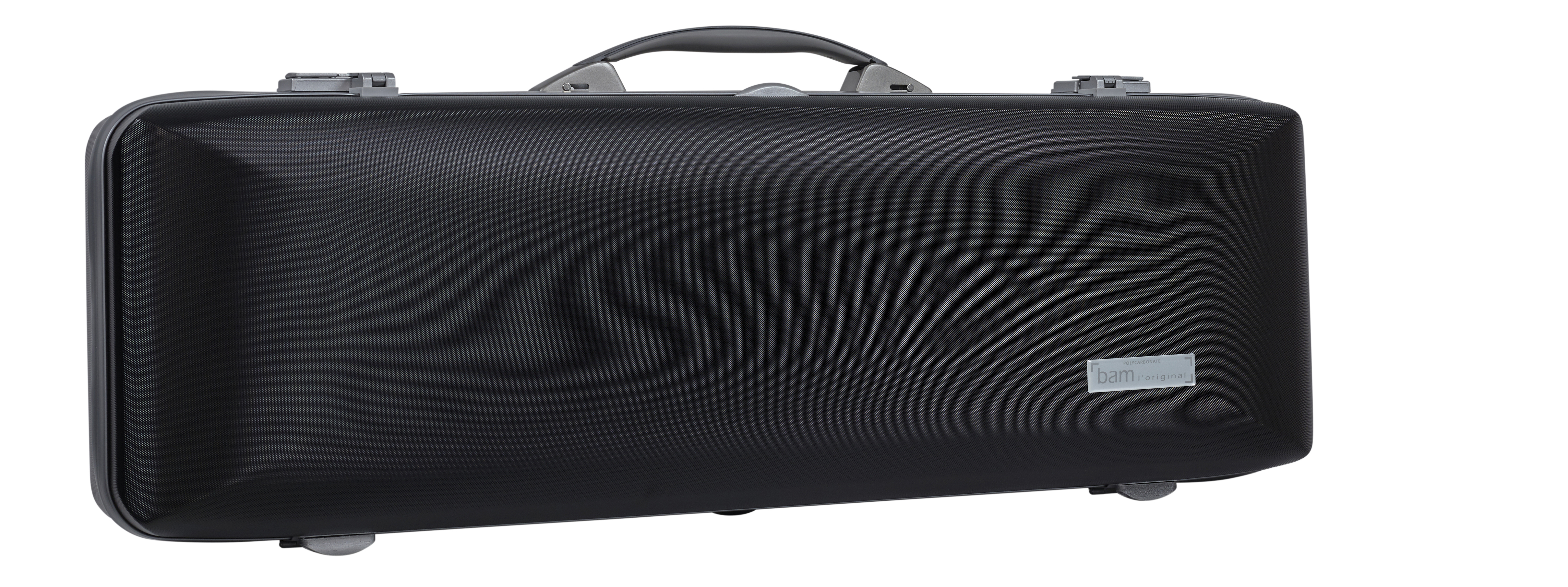 BAM ITALIA BAM SUP2018XLNS CUSTODIA "HIGHTECH" SUPREME OBLONG PER VIOLINO - BLACK - SILVER