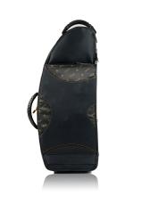 BAM ITALIA BAM TREK3021SA CUSTODIA "NEW TREKKING" PER SAX ALTO - BRUSHED ALUMINIUM
