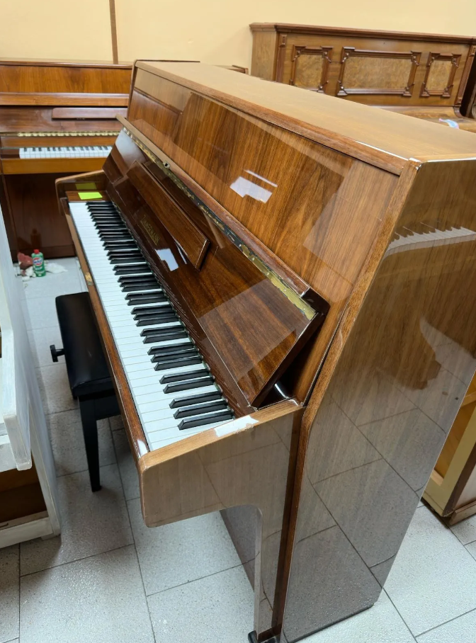 ZIMMERMANN MARRONE PIANOFORTE ACUSTICO OTTIME CONDIZIONI