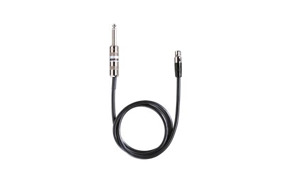 Shure WA302 Cavo per strumento Jack TS 1/4/4-Pin bodypack