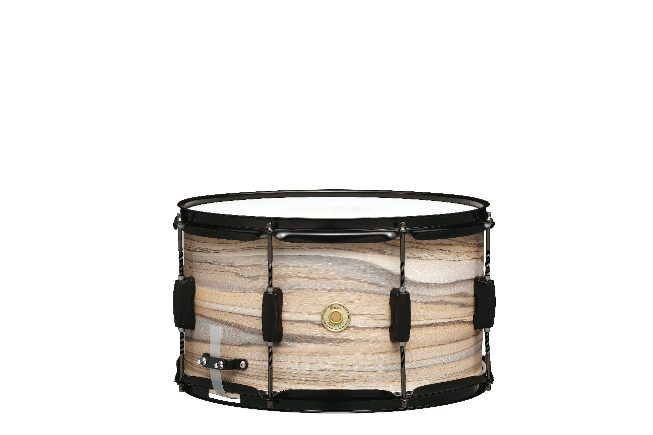 TAMA WP1465BK-NZW Woodworks 14"x6.5" Natural Zebrawood Wrap