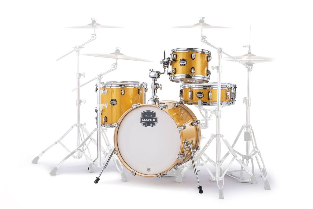 MAPEX IT MA486SYD MARS BIRCH BE BOP 4 PEZZI SUNFLOWER SPARKLE