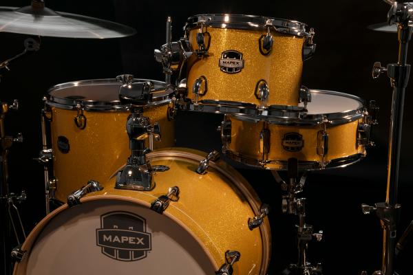 MAPEX IT MA486SYD MARS BIRCH BE BOP 4 PEZZI SUNFLOWER SPARKLE