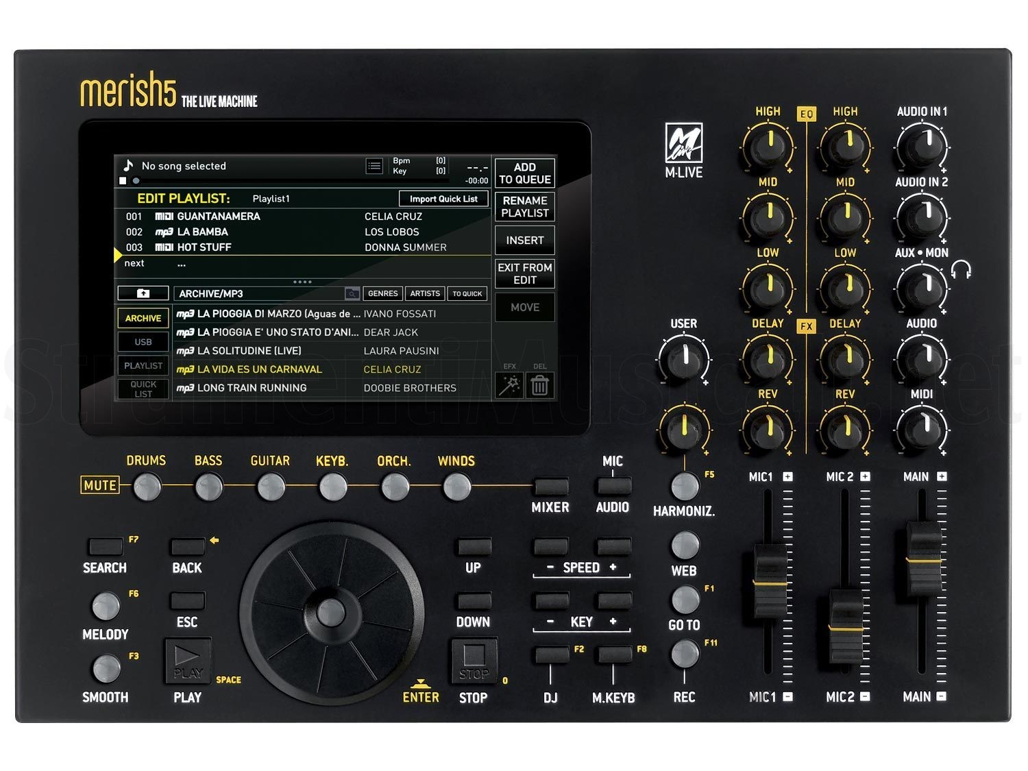 M Live M-LIVE Merish 5 X2 + songnet 74