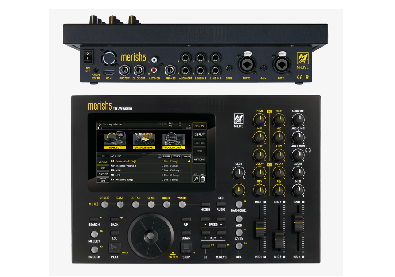 M Live M-LIVE Merish 5 X2 + songnet 74