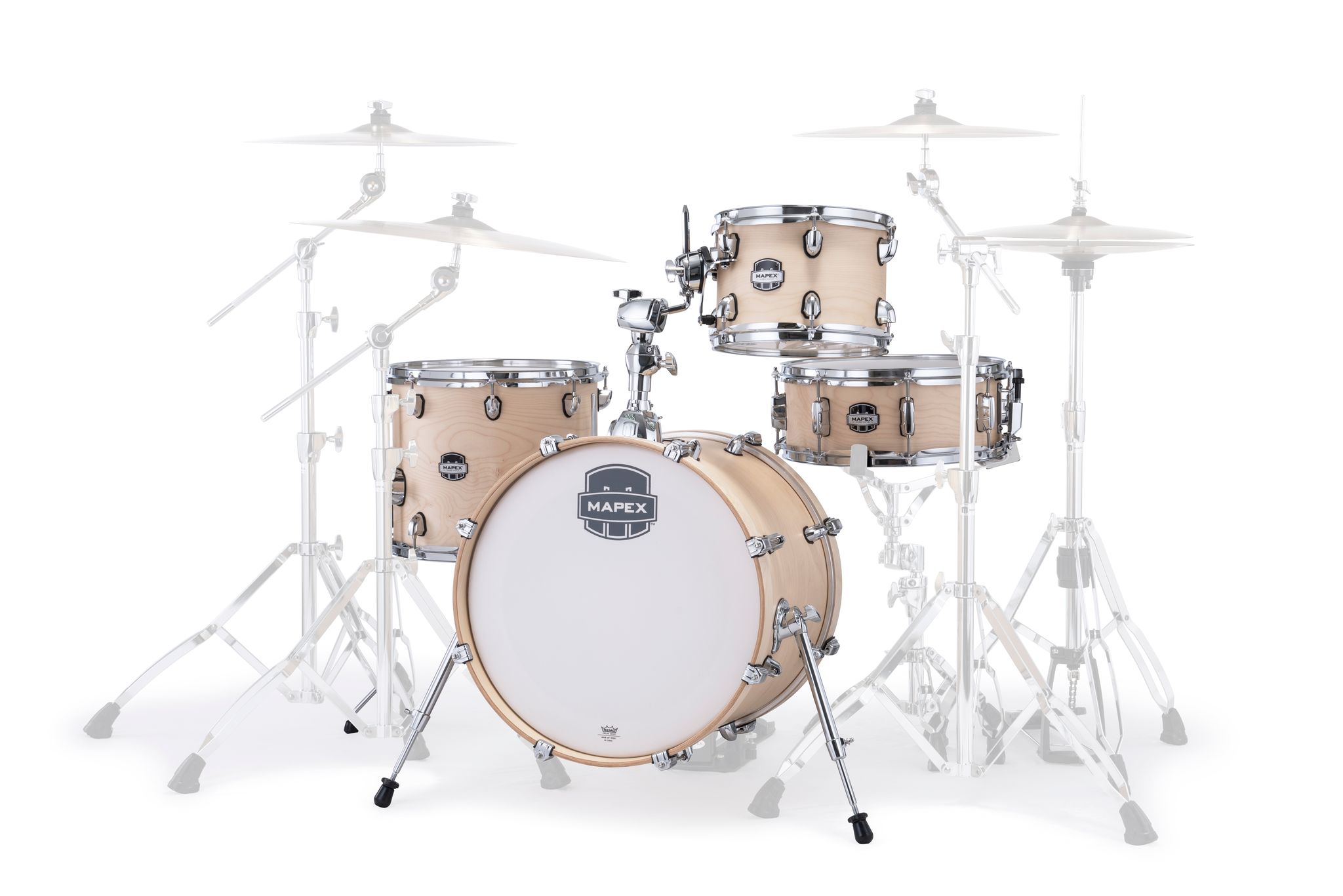 MAPEX IT MM486SNW MARS MAPLE BEBOP 4 PEZZI NATURAL SATIN