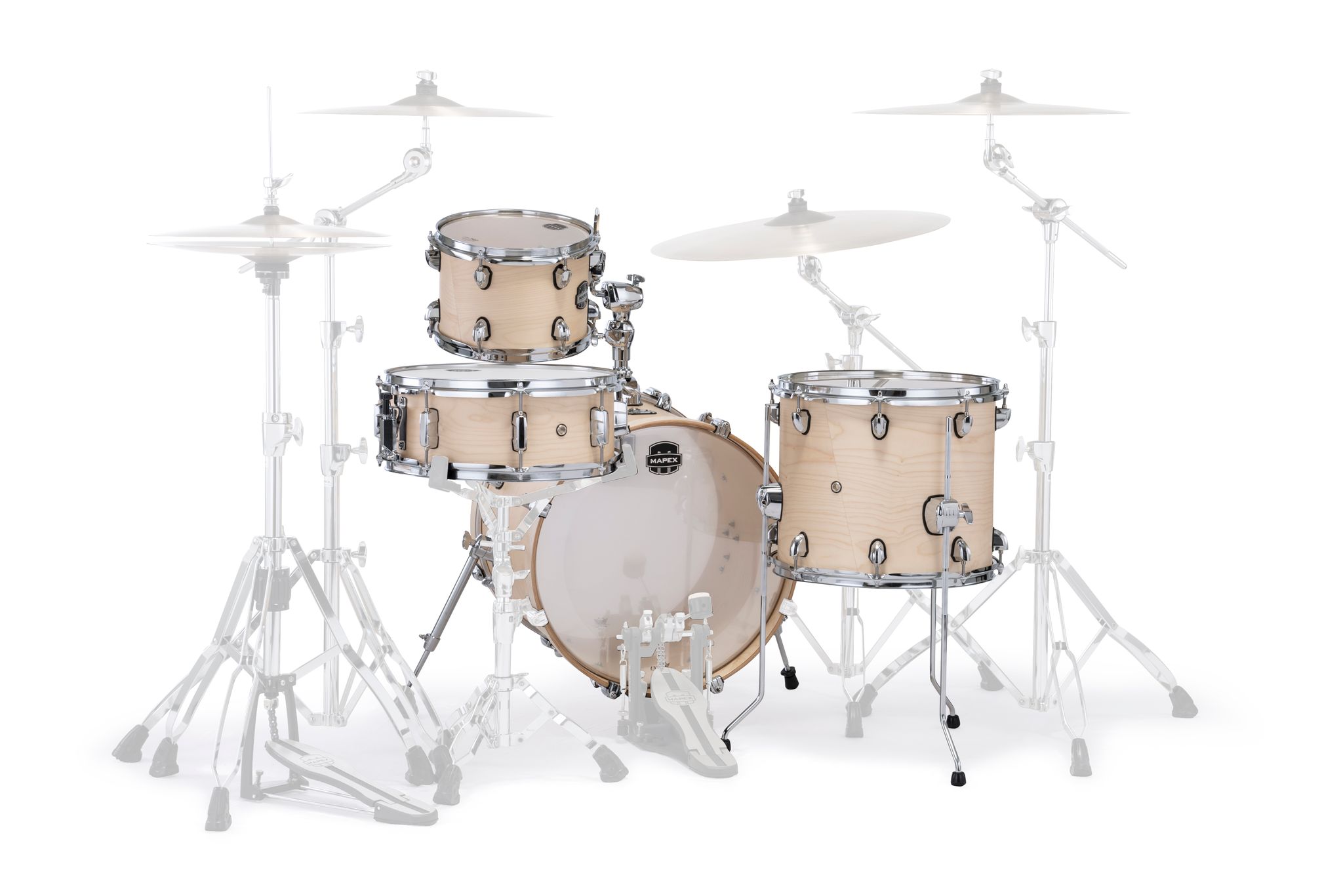 MAPEX IT MM486SNW MARS MAPLE BEBOP 4 PEZZI NATURAL SATIN