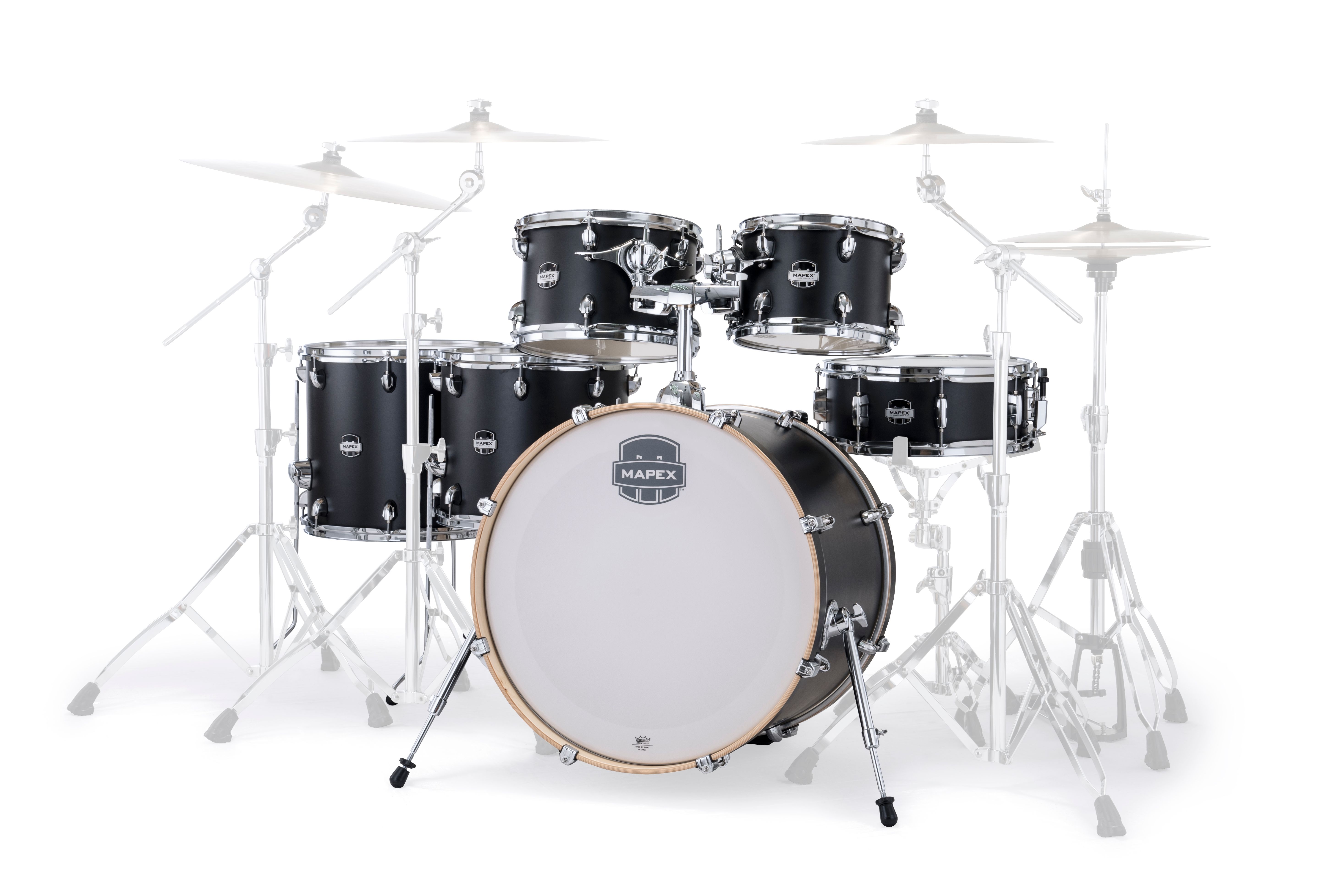 MAPEX IT MM628SFUKD MARS MAPLE STUDIOEASE 6 PEZZI MATTE BLACK