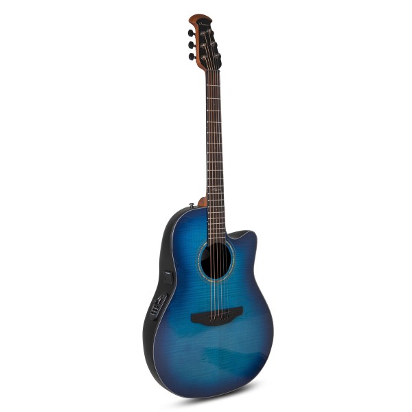 OVATION Chitarre Elettroacustiche Celebrity Standard Plus Mid Cutaway Blue Flame