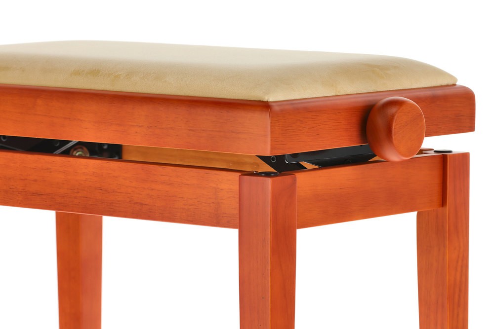 GEWA Panca per piano Deluxe Ciliegio satinato