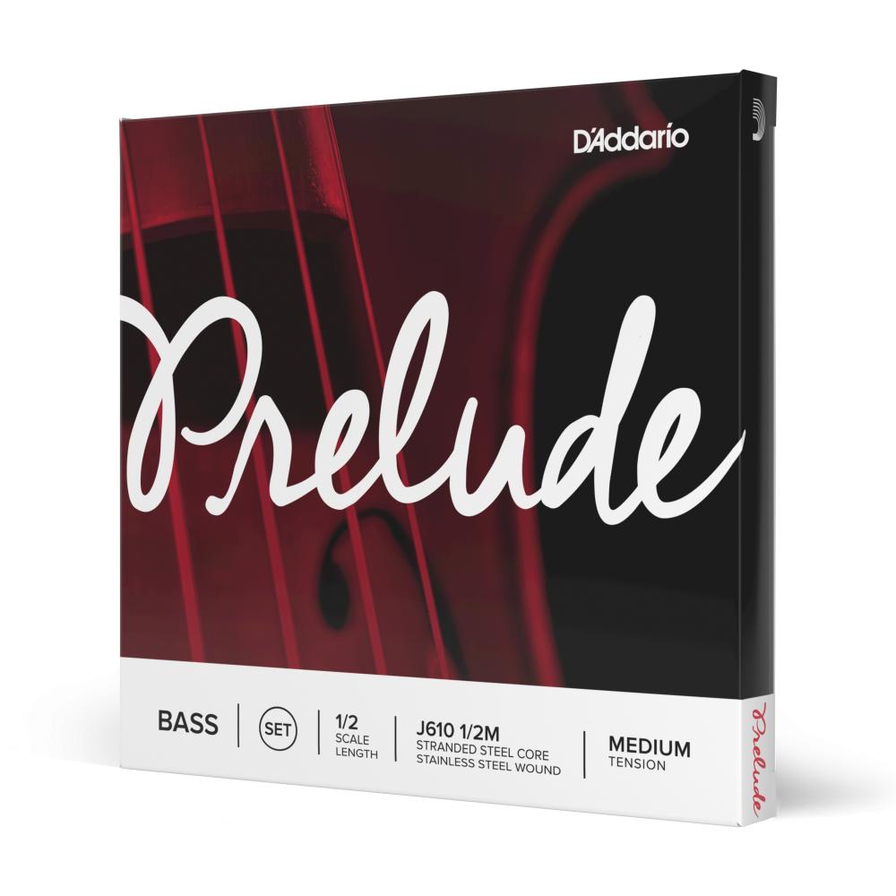 DADDARIO ORCHESTRAL IT J610 1/2M SET DI CORDE D'ADDARIO PRELUDE PER CONTRABBASSO, SCALA 1/2, TENSIONE MEDIA