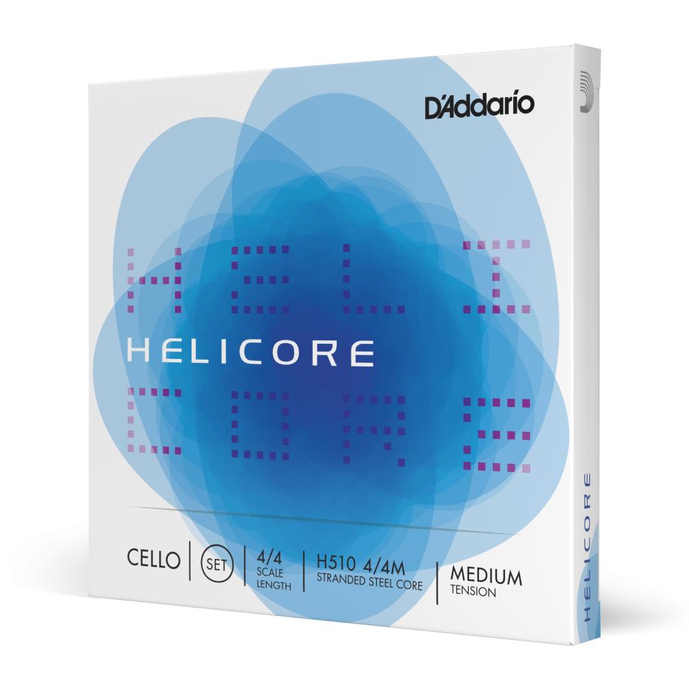 DADDARIO ORCHESTRAL IT H510 4/4M SET DI CORDE D'ADDARIO HELICORE PER VIOLONCELLO, SCALA 4/4, TENSIONE MEDIA