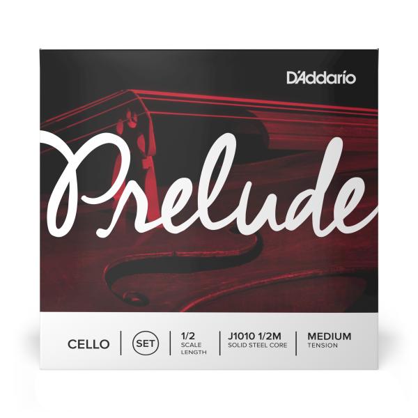 DADDARIO ORCHESTRAL IT J1010 1/2M SET DI CORDE D'ADDARIO PRELUDE PER VIOLONCELLO, SCALA 1/2, TENSIONE MEDIA