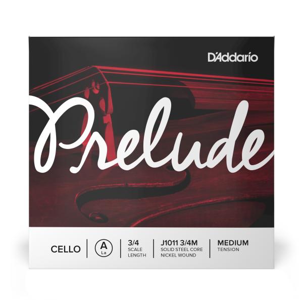 DADDARIO ORCHESTRAL IT J1011 3/4M CORDA SINGOLA LA D'ADDARIO PRELUDE PER VIOLONCELLO, SCALA 3/4, TENSIONE MEDIA