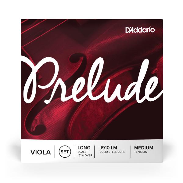 DADDARIO ORCHESTRAL IT J910 LM SET DI CORDE D'ADDARIO PRELUDE PER VIOLA, LONG SCALE, TENSIONE MEDIA