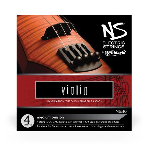 DADDARIO ORCHESTRAL IT NS310 SET DI CORDE D'ADDARIO NS PER VIOLINO ELETTRICO, SCALA 4/4, TENSIONE MEDIA