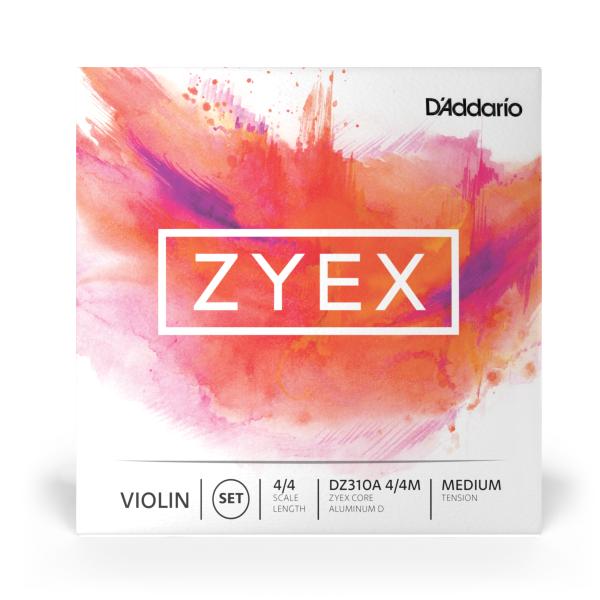 DADDARIO ORCHESTRAL IT DZ310A 4/4M SET DI CORDE D'ADDARIO ZYEX PER VIOLINO CON CORDA D IN ALLUMINIO, SCALA 4/4, TENSIONE MEDIA