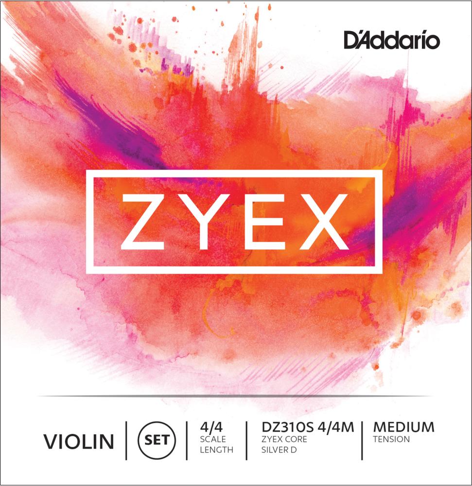 DADDARIO ORCHESTRAL IT DZ310S 4/4M SET DI CORDE D'ADDARIO ZYEX PER VIOLINO CON CORDA D IN ARGENTO, SCALA 4/4, TENSIONE MEDIA