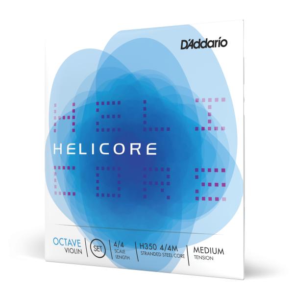 DADDARIO ORCHESTRAL IT H350 4/4M D'ADDARIO HELICORE OCTAVE - MUTA DI CORDE PER VIOLINO, SCALA 4/4, TENSIONE MEDIA