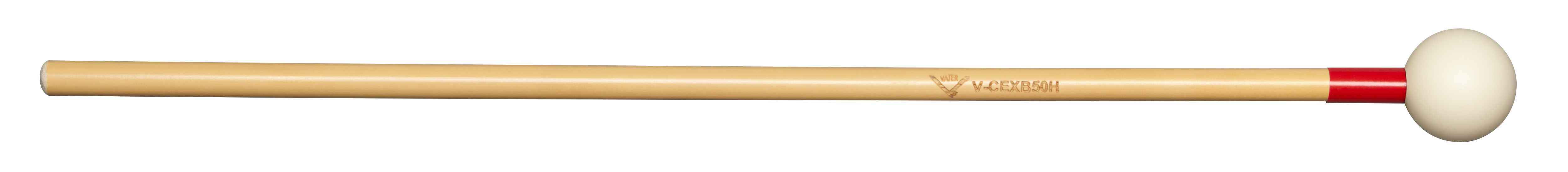 Vater V-CEXB50H Concert Ensemble Hard Xylophone Bell Mallet - L: 14 1/2 36.83cm D: 0.343 0.87cm