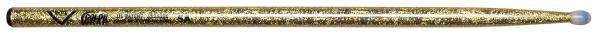 Vater VCG5AN Color Wrap Los Angeles 5A Gold Sparkle Nylon - L: 16 40.64cm D: 0.570 1.45cm - American Hickory