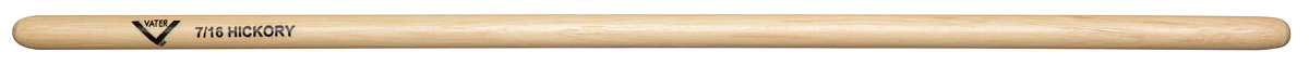 Vater VHT7/16 7/16 Hickory Timbale - L: 16 40.64cm D: 0.437 1.11cm - American Hickory