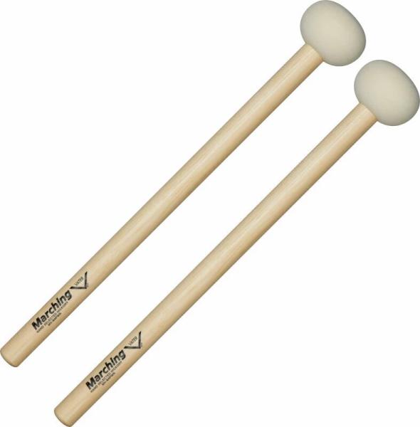 Vater MV-B4PWR Power Bass Drum Mallets - Battente in feltro duro - Per grancasse da 28 a 30