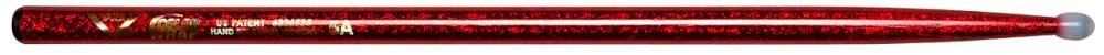 Vater VCR5AN Color Wrap Los Angeles 5A Red Sparkle Nylon - L: 16 40.64cm D: 0.570 1.45cm - American Hickory