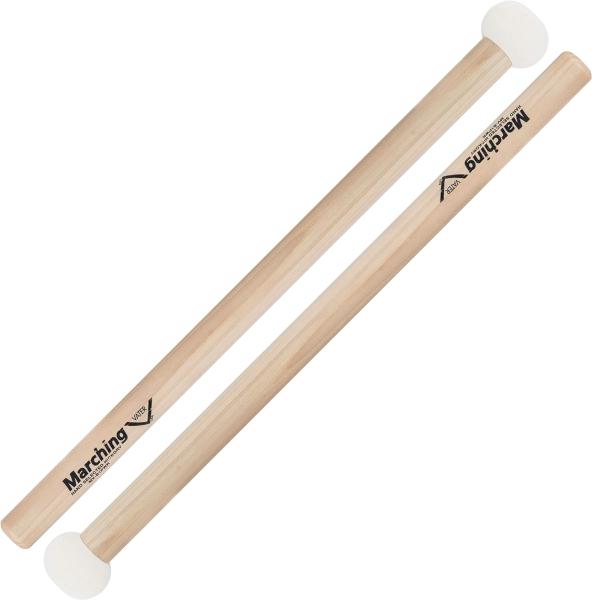 Vater MV-B1PWR Power Bass Drum Mallets - Battente in feltro duro - Per grancasse da 16 a 18