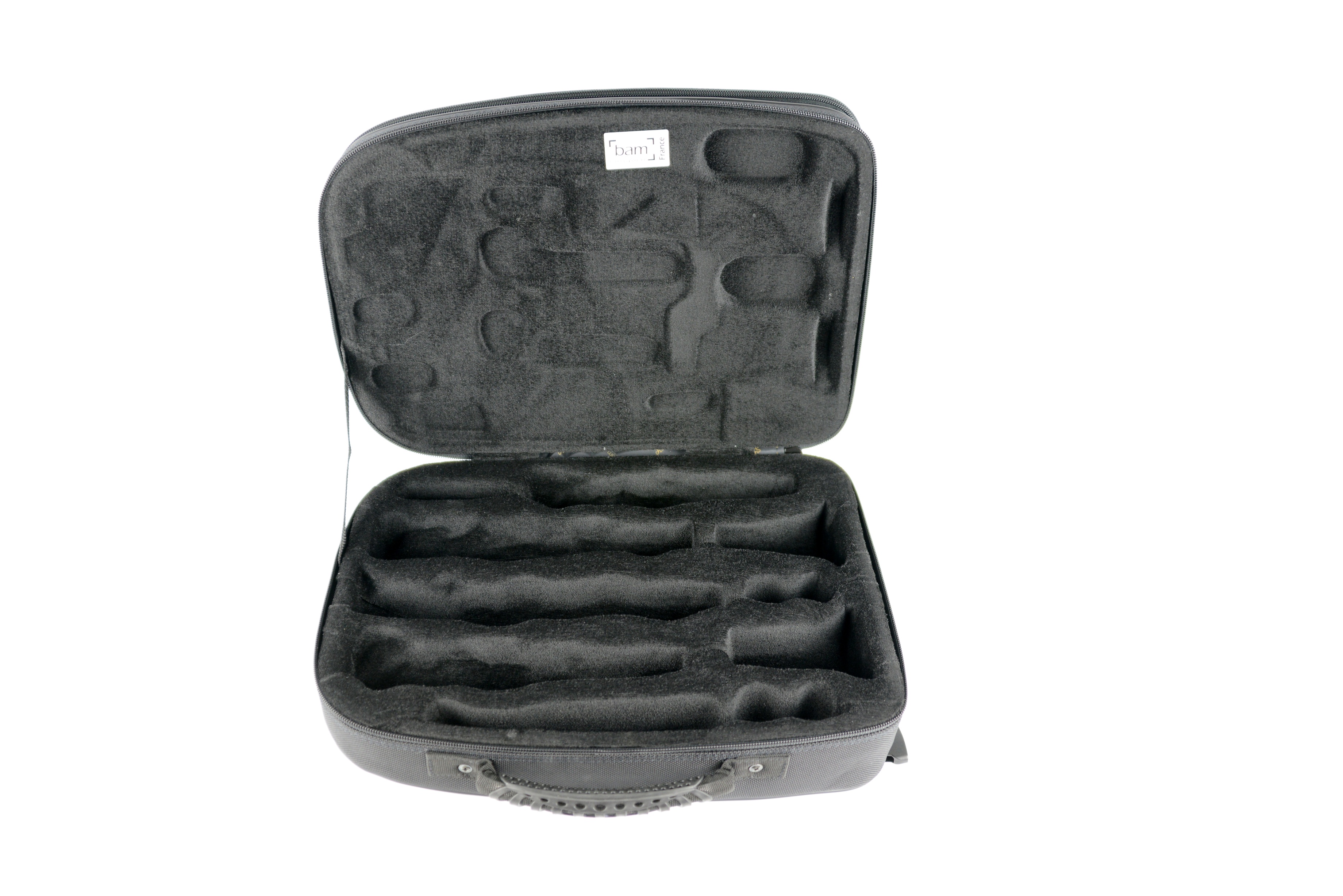 BAM ITALIA BAM TREK3028SSC CUSTODIA "NEW TREKKING" PER 2 CLARINETTI SIB E LA - SILVER CARBON