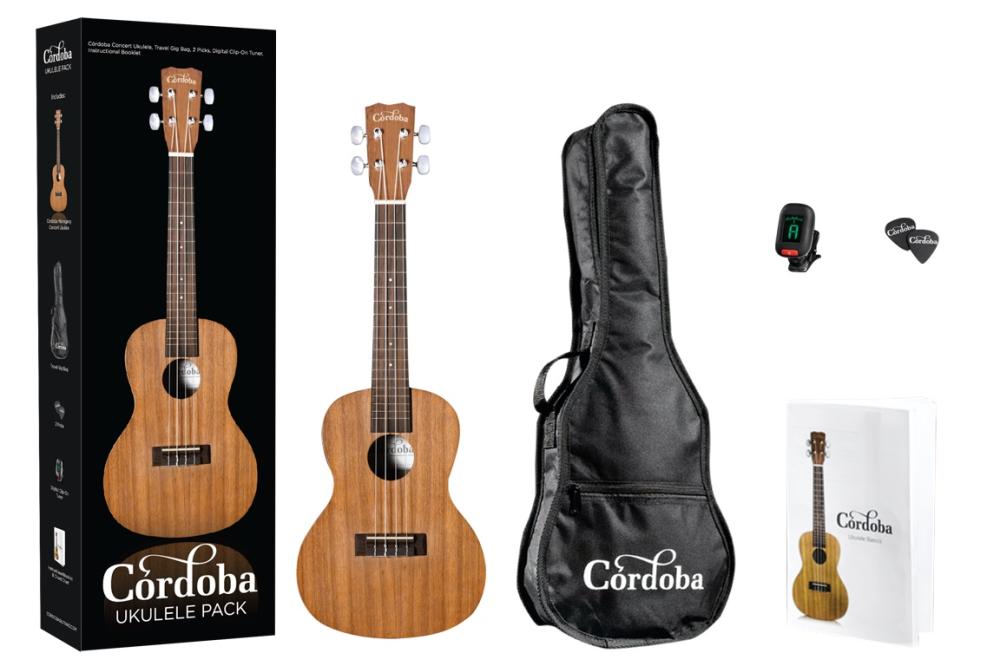 CORDOBA ITALIA UP100 UKULELE PACK