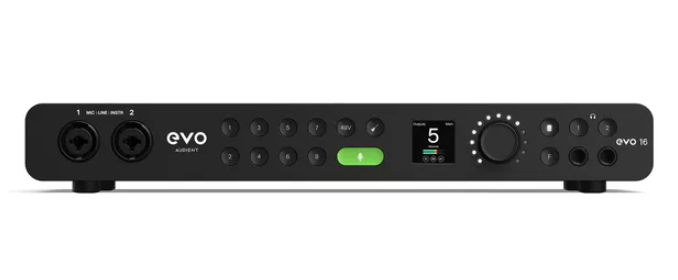AUDIENT EVO16 - INTERFACCIA AUDIO USB 8 IN / 8 OUT CON 8 PREAMPLIFICATORI EVO