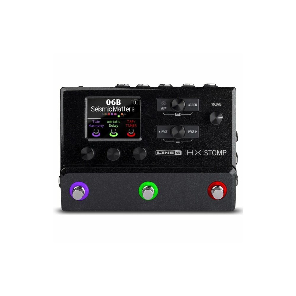 LINE6 HX Stomp - PROCESSORE DI EFFETTI, MODELLATORE DI AMPLIFICATORI E CABINET PER CHITARRA