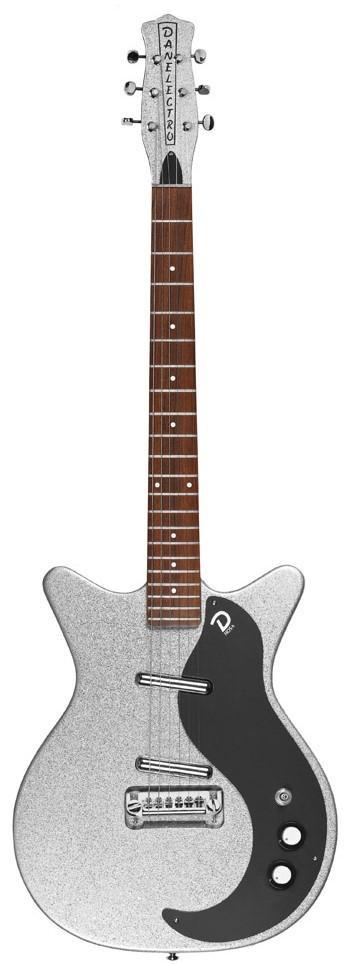 DANELECTRO 59M NOS+ SILVER METALFLAKE