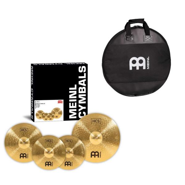 MEINL PACK SET HCS141620 + BAG MSTCB22