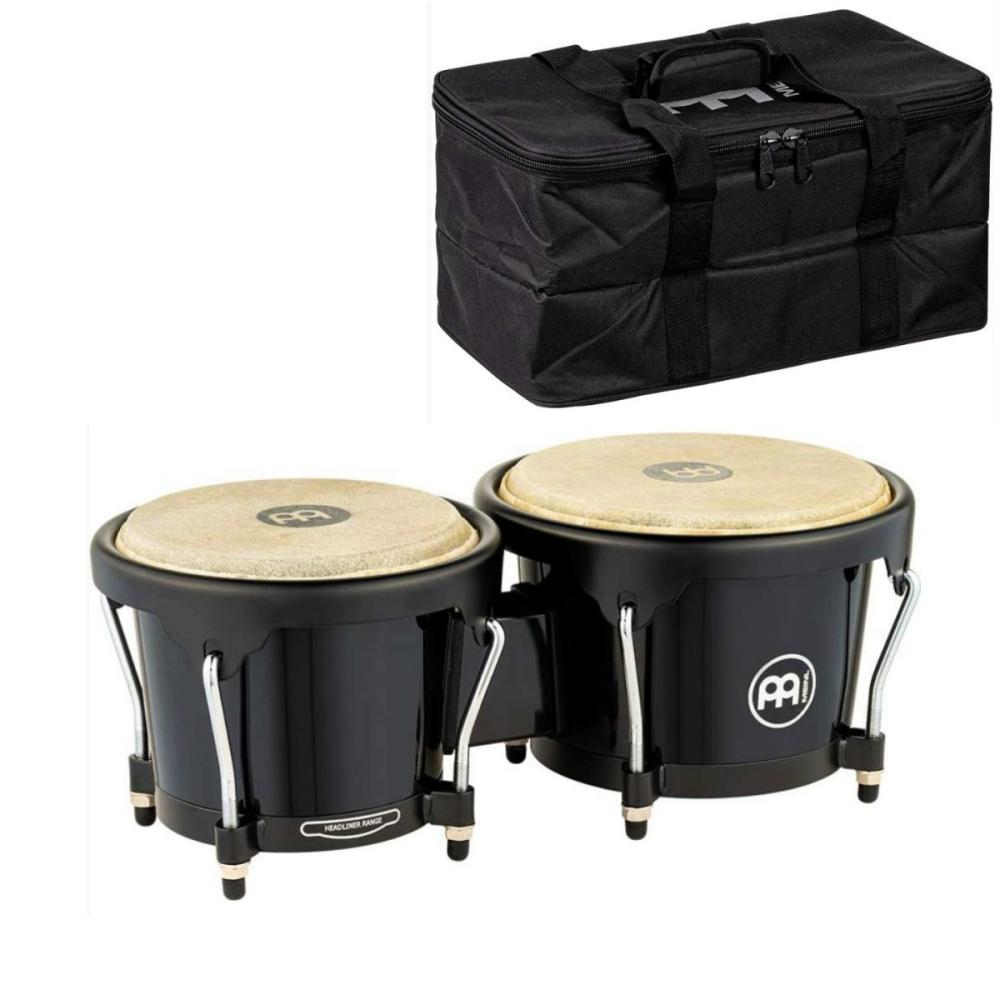 MEINL PACK BONGO HB50BK + BAG MSTBB1