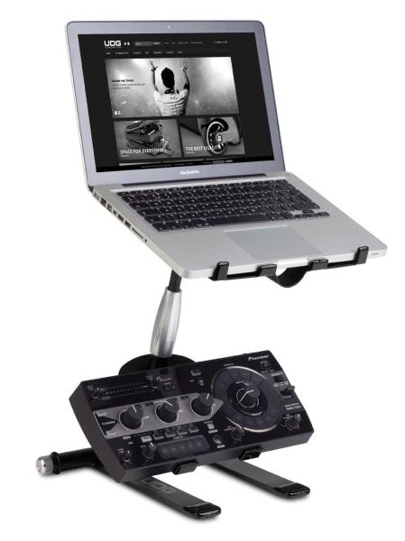 UDG U6010BL - CREATOR LAPTOP/CONTROLLER STAND ALUMINIUM BLACK