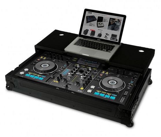 UDG U91015BL3 - FC PIONEER XDJ-RX2 BLACK MK3 PLUS (LAPTOP SHELF + WHEELS)