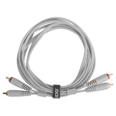 UDG U97001WH - ULTIMATE AUDIO CABLE SET RCA-RCA STRAIGHT WHITE