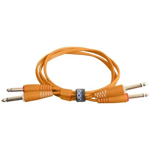 UDG U97004OR - ULTIMATE AUDIO CABLE SET JACK - JACK STRAIGHT ORANGE
