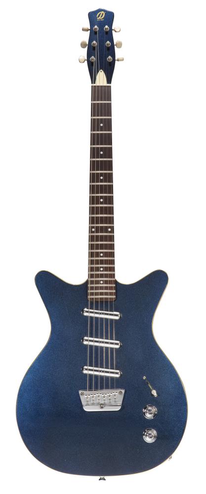 DANELECTRO 59 TRIPLE DIVINE BLUE METALLIC