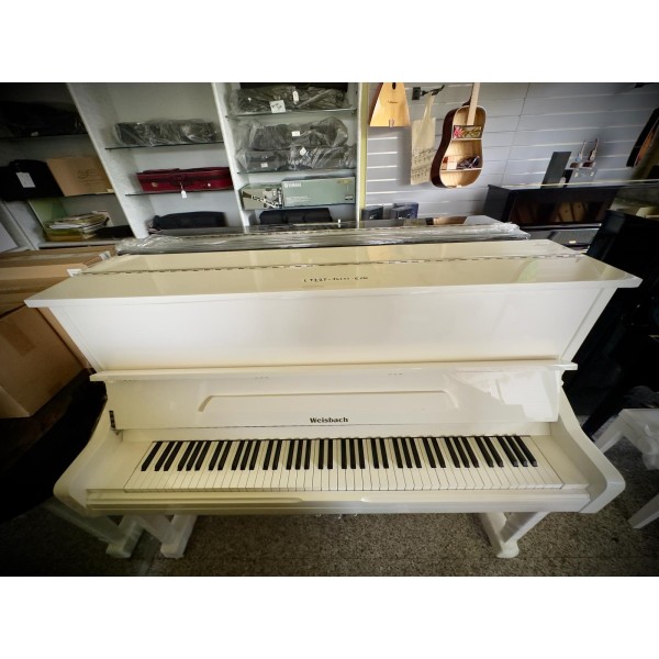 WEISBACH 121 BIANCO - PIANOFORTE ACUSTICO VERTICALE