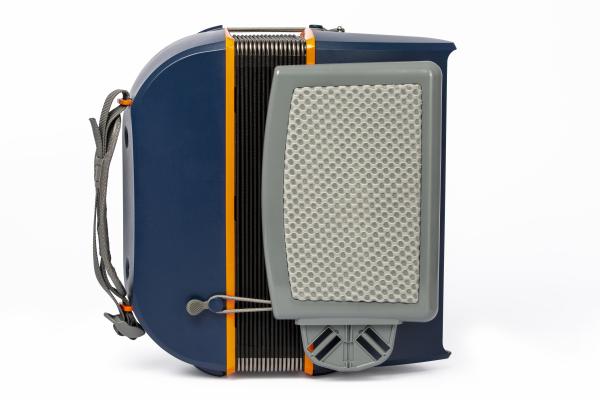 HOHNER FISARMONICA XS BAMBINI, BOTONI, C, BLU/ORANGE W. GIGBAG